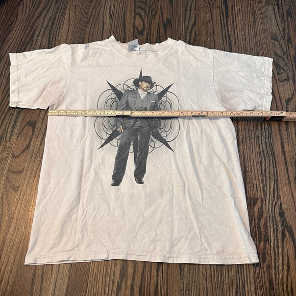 Trace Adkins Y2K 2008 Tour White T-Shirt size Medium - Picture 3 of 5